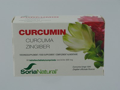 SORIA CURCUMIN TABL 60X600MG 6299 SORIA CURCUMIN TABL 60X600MG 6299