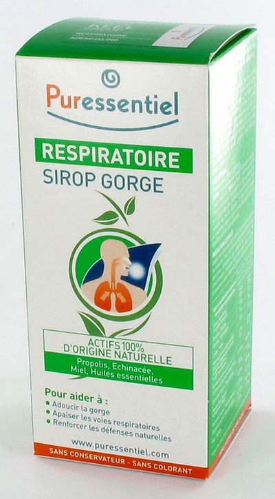 PURESSENTIEL RESPIRATOIRE SIROP TOUX GORGE   125ML