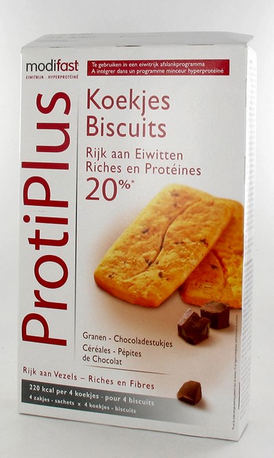 MODIFAST PROTIPLUS KOEKJE GRANEN-CHOCOLASTUK. 200G