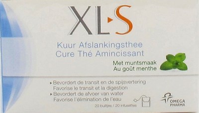 XLS AFSLANKINGSTHEE MUNT ZAKJE 20X2G