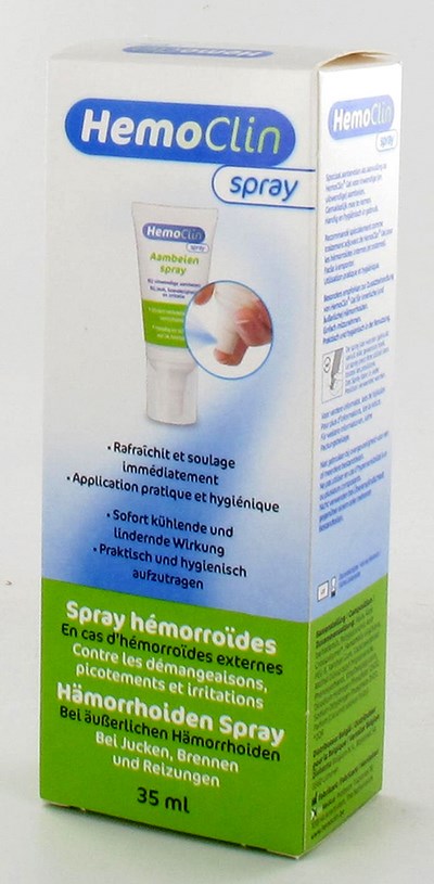HEMOCLIN SPRAY HEMORROIDES 35ML HEMOCLIN SPRAY HEMORROIDES 35ML