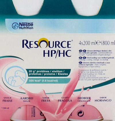 RESOURCE HP HC FRAISE BOUTEILLE 4X200ML RESOURCE HP HC FRAISE BOUTEILLE 4X200ML