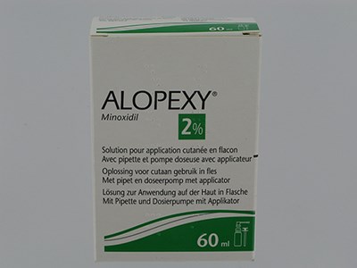ALOPEXY 2 % LIQUID FL PLAST PIPETTE 1X60ML
