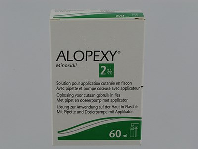 ALOPEXY 2 % LIQUID FL PLAST PIPET 1X60ML