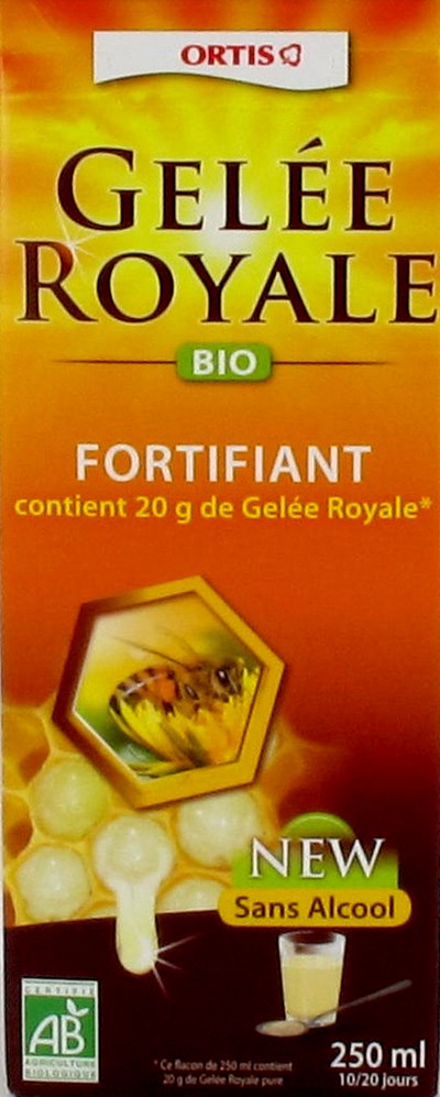 ORTIS GELEE ROYALE BIO 250ML ORTIS GELEE ROYALE BIO 250ML