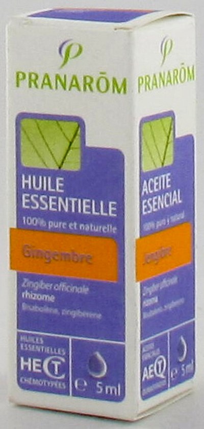 GINGEMBRE HLE ESS 5ML PRANAROM GINGEMBRE HLE ESS 5ML PRANAROM