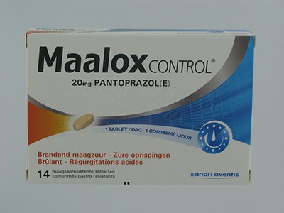 MAALOX CONTROL 20 MG COMP GASTRO RESIST 14