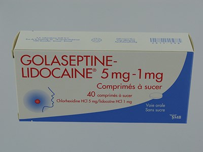 GOLASEPTINE LIDOCAINE ZUIGTABL 40