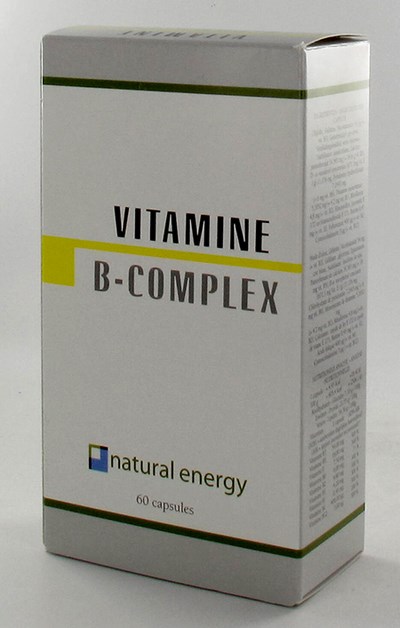VITAMINE B COMPLEX NATURAL ENERGY CAPS 60 VITAMINE B COMPLEX NATURAL ENERGY CAPS 60