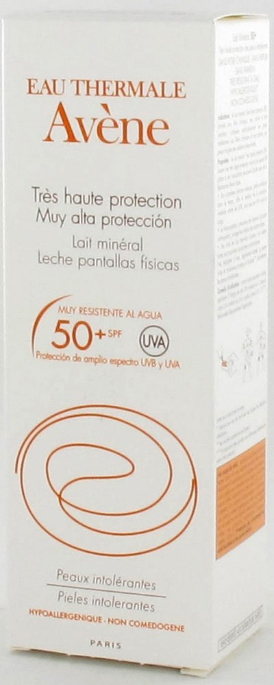 AVENE SOL IP50+ LAIT MINERALE T.HAUTE PROT. 100ML