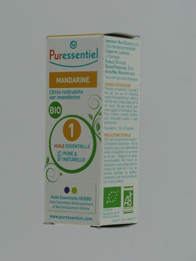 PURESSENTIEL EO MANDARIJN BIO EXPERT ESS OLIE 10ML