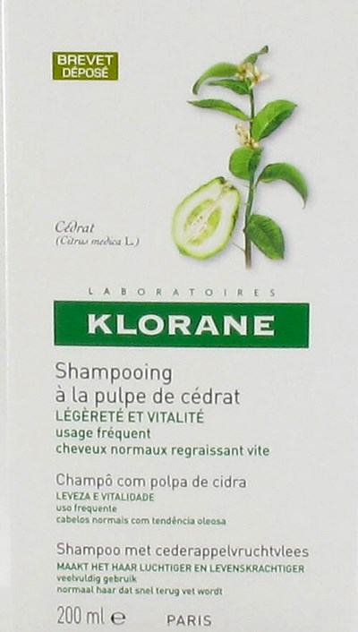 KLORANE CAPIL. SH CEDRAT 200ML KLORANE CAPIL. SH CEDRAT 200ML