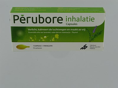 PERUBORE INHALATEUR HLE ESS CAPS 15