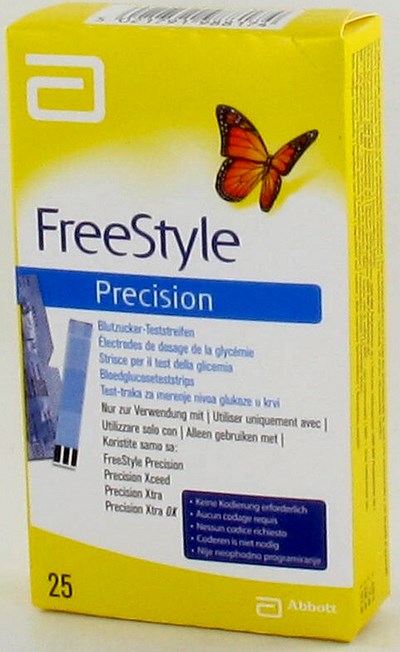 FREESTYLE PRECISION STRIPS 25 9881770 FREESTYLE PRECISION STRIPS 25 9881770