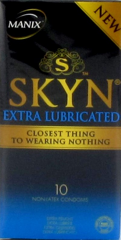 MANIX SKYN EXTRA LUBRICATED PRESERVATIFS 10