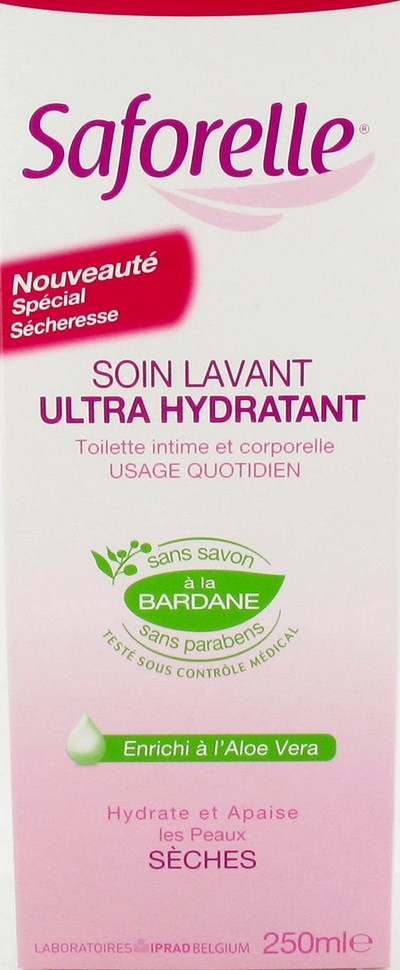SAFORELLE SOIN LAVANT ULTRA HYDRA 250ML SAFORELLE SOIN LAVANT ULTRA HYDRA 250ML