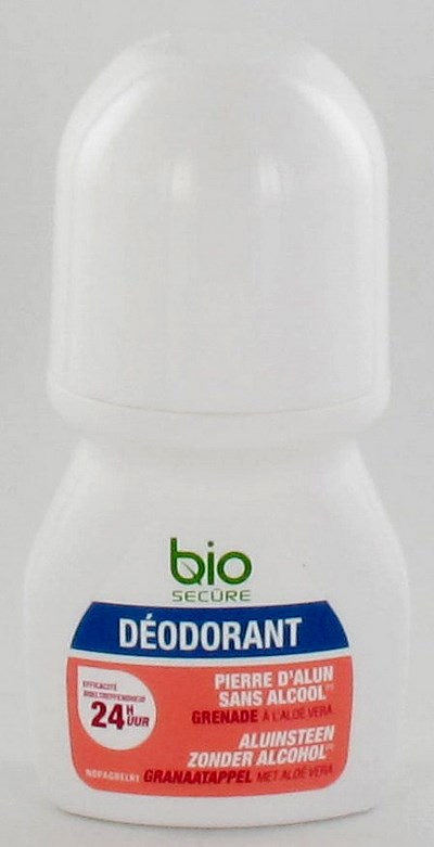 BIO SECURE DEODORANT ALUINSTEEN-GRANAATAPPEL 50ML