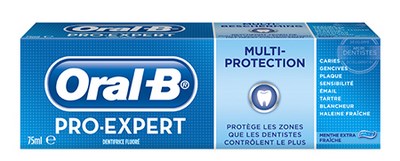 ORAL B PRO EXPERT MULTIPROTECTION CLEAN DOUCE 75ML ORAL B PRO EXPERT MULTIPROTECTION CLEAN DOUCE 75ML
