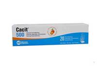 CACIT  500 BRUISTABLETTEN TUBE 20 X  500MG