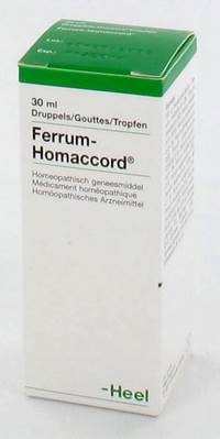 FERRUM-HOMACCORD    GUTT  30ML HEEL