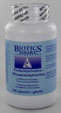 FOSFATIDYLCHOLINE      BIOTICS CAPS 100