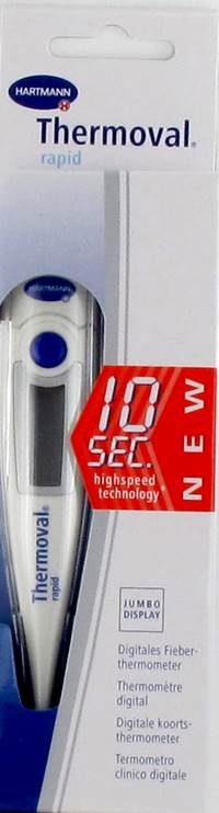 THERMOVAL RAPID 10SEC-FTH THERMOMETER      9250314