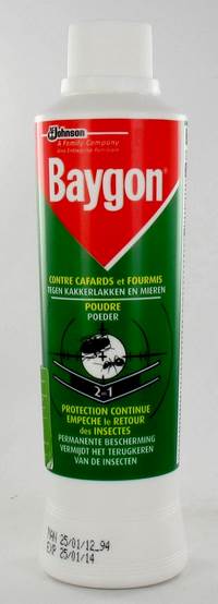 BAYGON VERT CONTRE INSECTES RAMPANTS PDR 250G