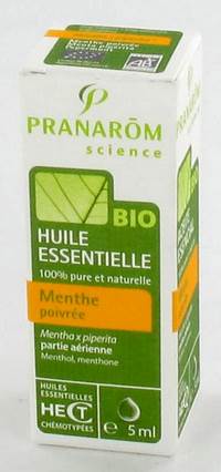 MENTHE POIVREE BIO          HLE ESS   5ML PRANAROM