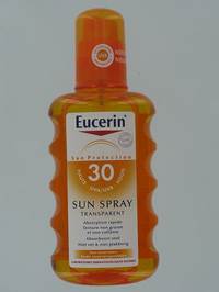 EUCERIN SUN SPRAY TRANPARENT IP30  200ML