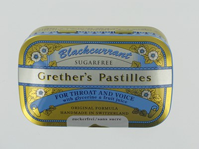 GRETHER'S PASTILLES BLACKCURRANT SS PAST 110G