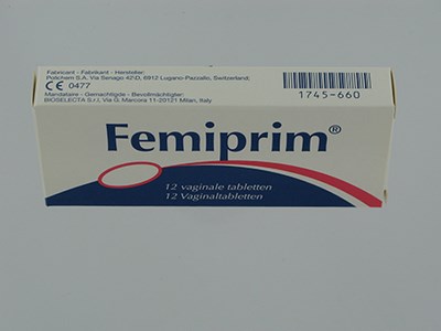 FEMIPRIM VAGINALE COMP 12X250MG