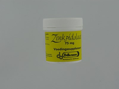 ZINK PIDOLAAT       V-CAPS 60X 75MG           DEBA