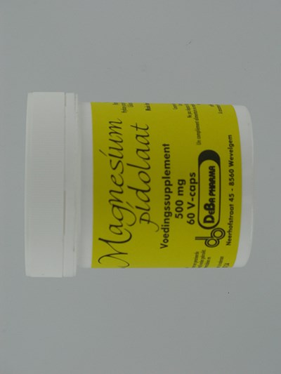 MAGNESIUMPIDOLAAT   V-CAPS 60X500MG           DEBA