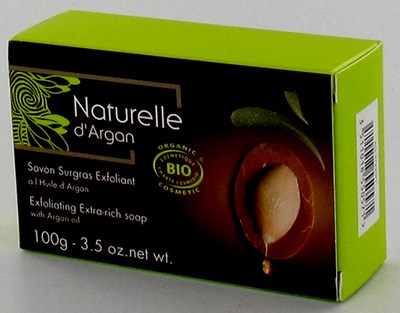 NATURELLE D ARGAN ZEEP PEELING ARGANOLIE 100G